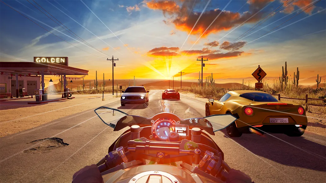 Speed Moto Dash:Real Simulator — скриншот 4