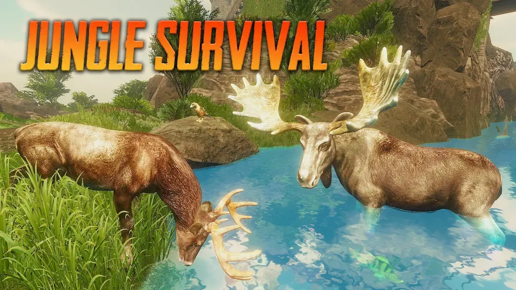 The Moose - Animal Simulator — скриншот 1
