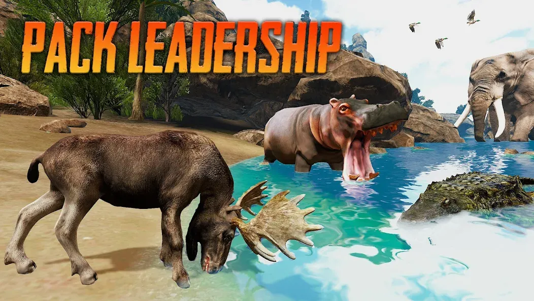 The Moose - Animal Simulator — скриншот 4