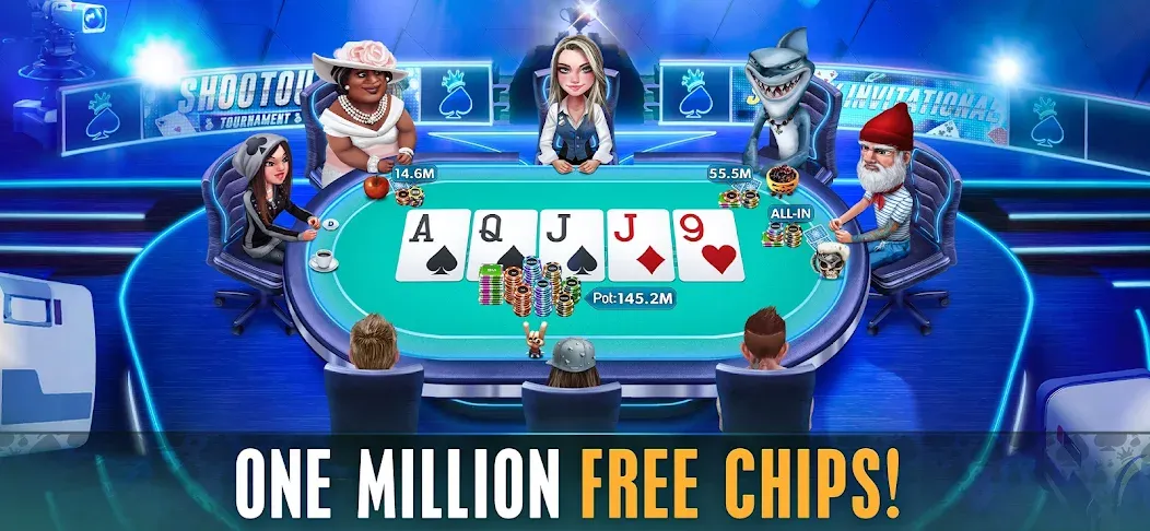 HD Poker: Texas Holdem Casino — скриншот 1