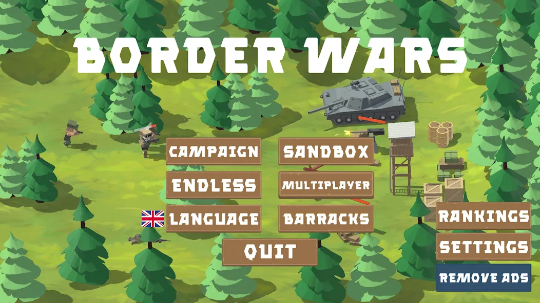 Border Wars: Army Simulator — скриншот 1