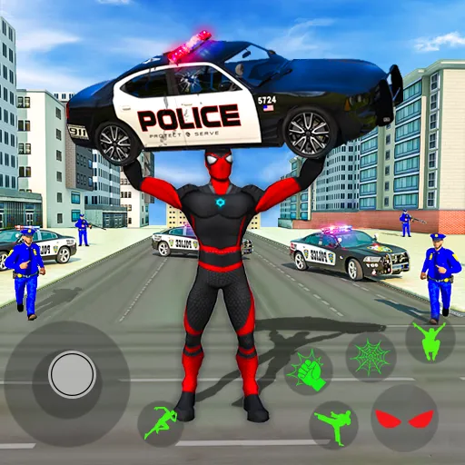 Spider Miami Rope Hero Ninja — скриншот 1