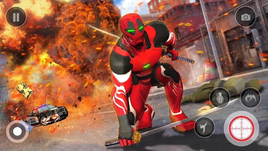 Spider Miami Rope Hero Ninja — скриншот 5