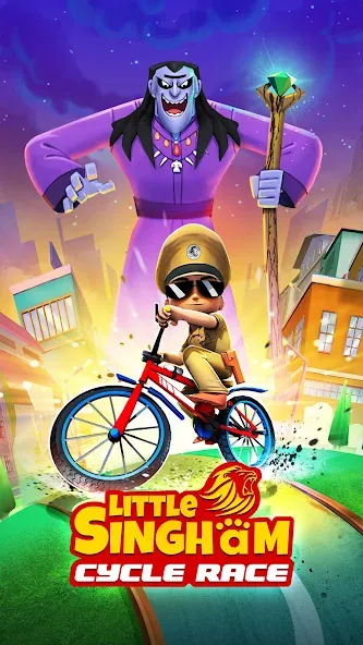Little Singham Cycle Race — скриншот 1 Little Singham Cycle Race — скриншот 1