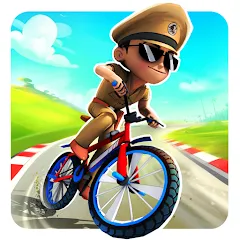 Little Singham Cycle Race MOD на телефон — Бесконечные деньги