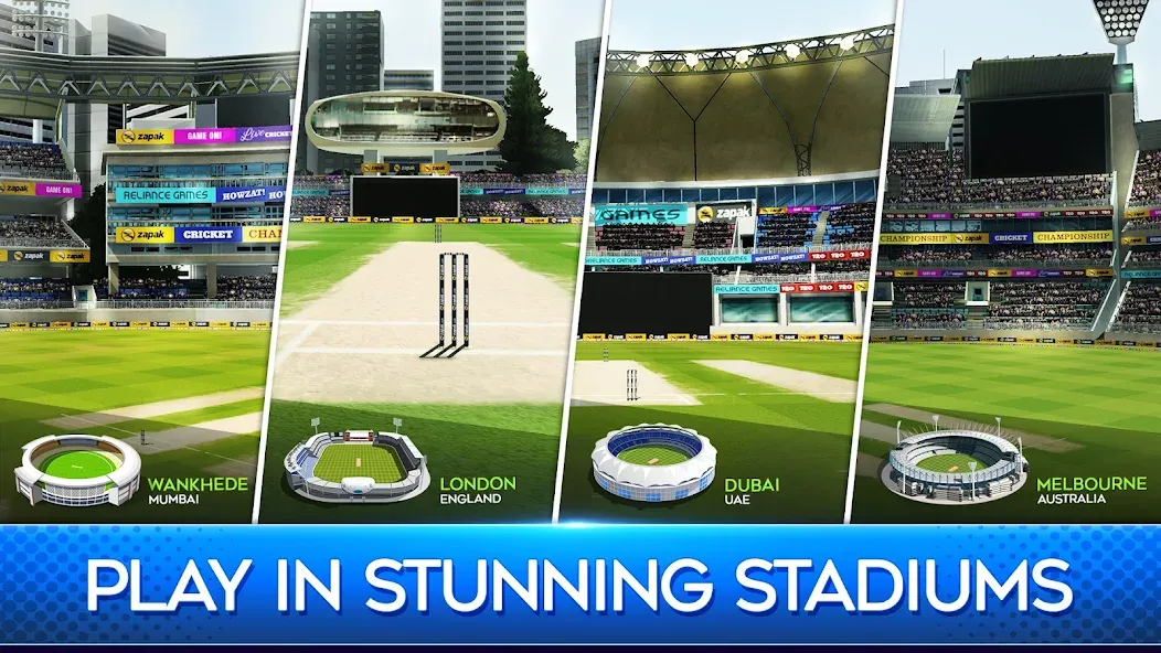 World Cricket Premier League — скриншот 3 World Cricket Premier League — скриншот 3