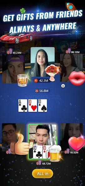 PokerGaga: Texas Holdem Live — скриншот 2