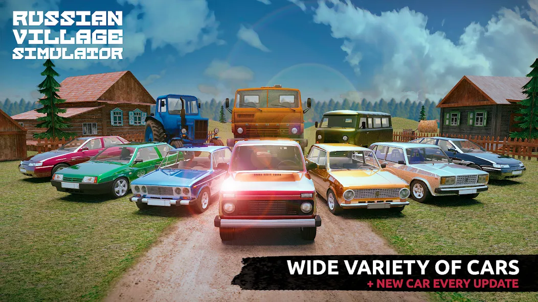 Russian Village Simulator 3D — скриншот 1
