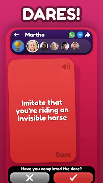 Truth or Dare Party Game — скриншот 3