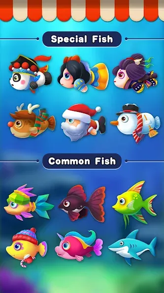 Solitaire Fish Klondike Card — скриншот 2