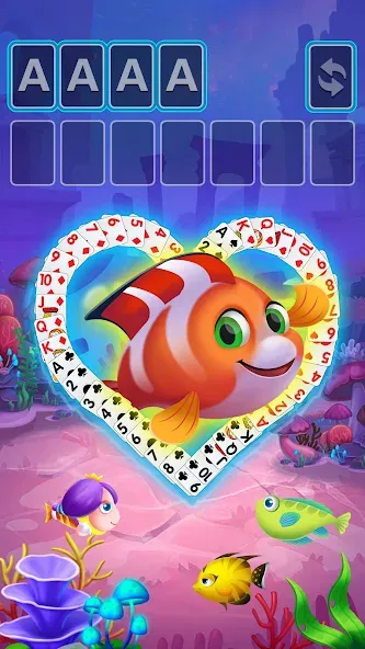 Solitaire Fish Klondike Card — скриншот 4