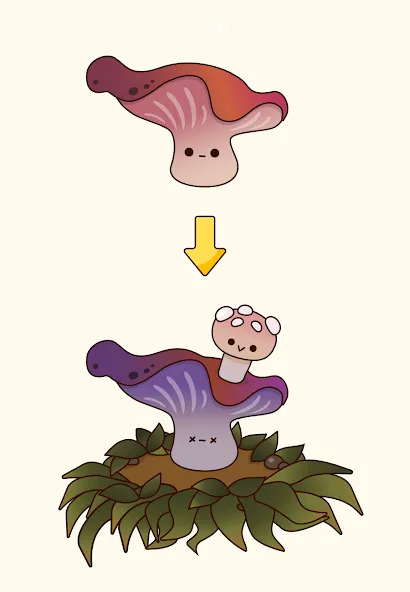 Mushroom Stories Clicker — скриншот 4