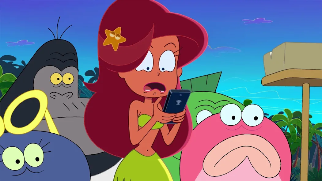 Zig & Sharko Driving Game — скриншот 1