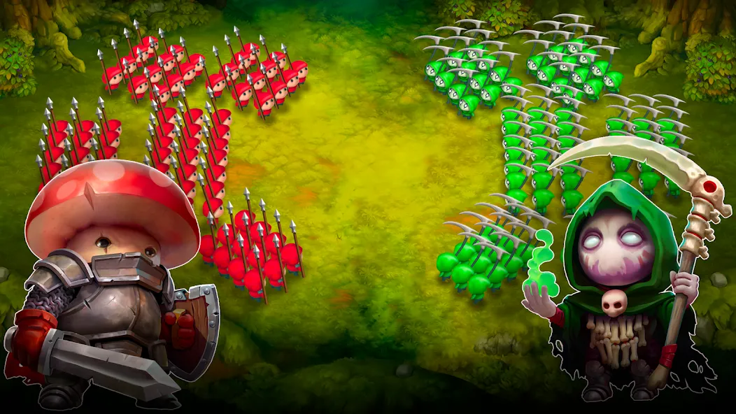 Mushroom Wars 2: RTS Strategy — скриншот 2