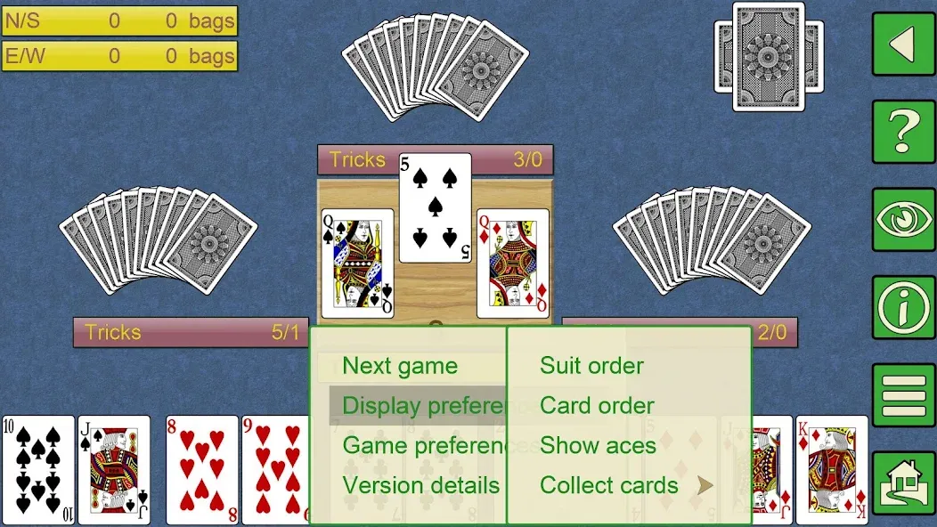 Spades V+, spades card game — скриншот 3 Spades V+, spades card game — скриншот 3