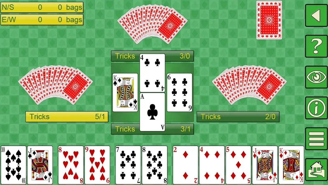 Spades V+, spades card game — скриншот 5