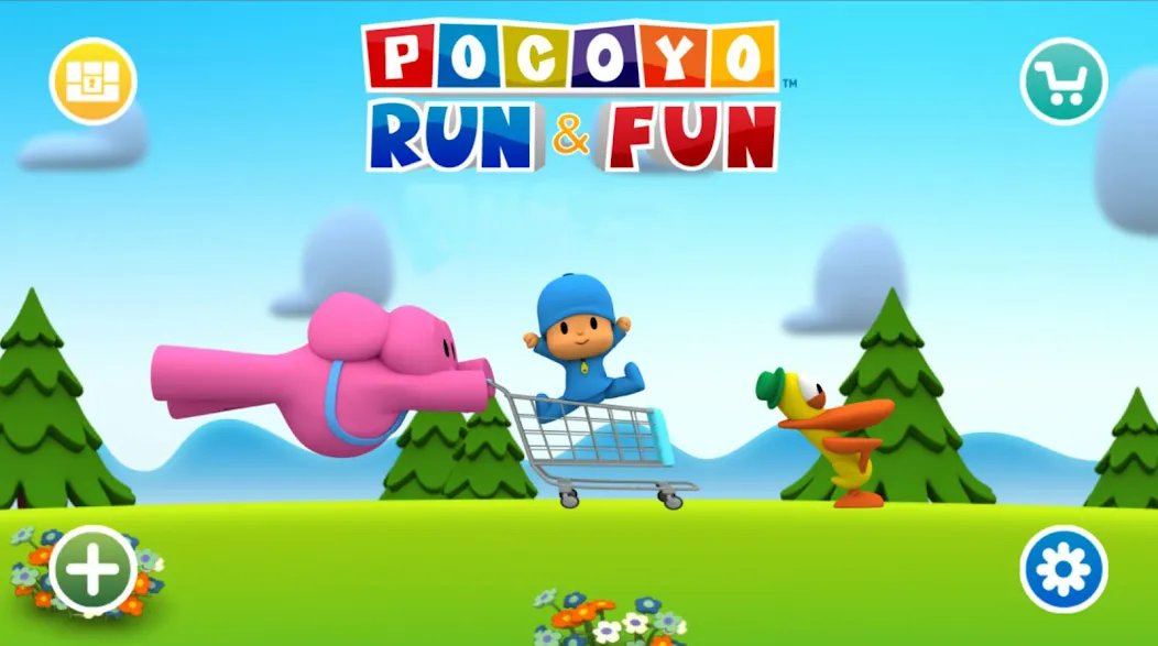 Pocoyo Run & Fun: Cartoon Jump — скриншот 1