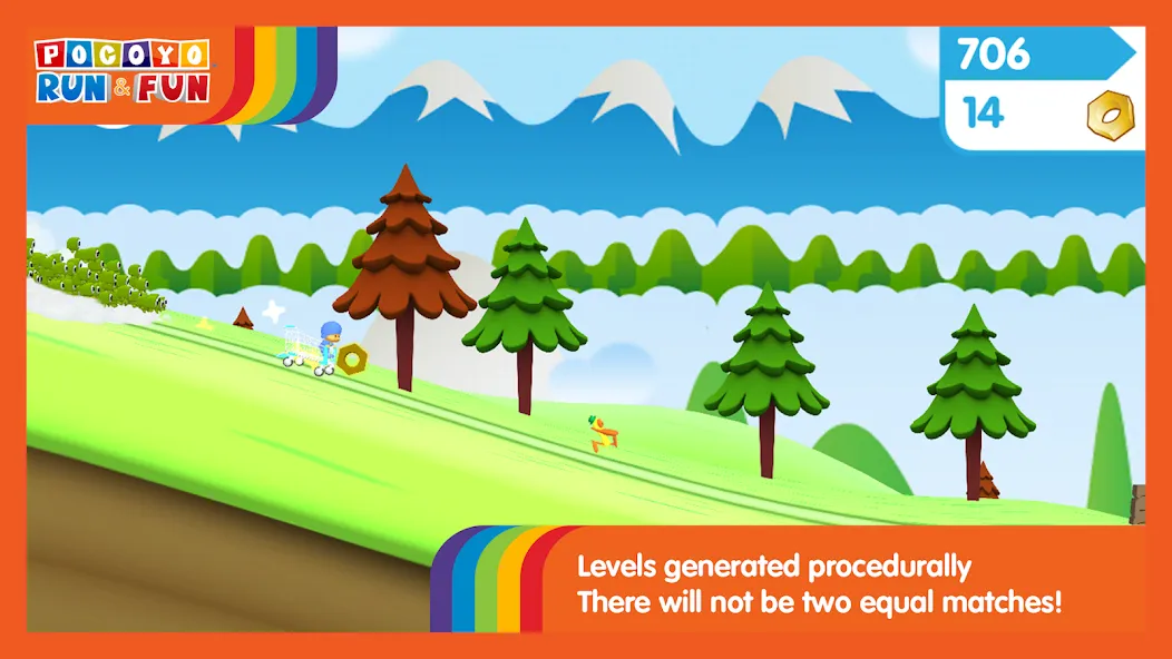 Pocoyo Run & Fun: Cartoon Jump — скриншот 2