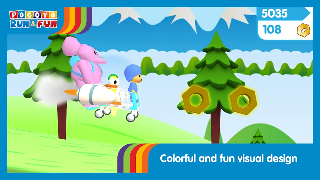 Pocoyo Run & Fun: Cartoon Jump — скриншот 5