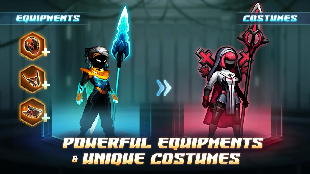 Cyber Fighters: Offline Game — скриншот 3