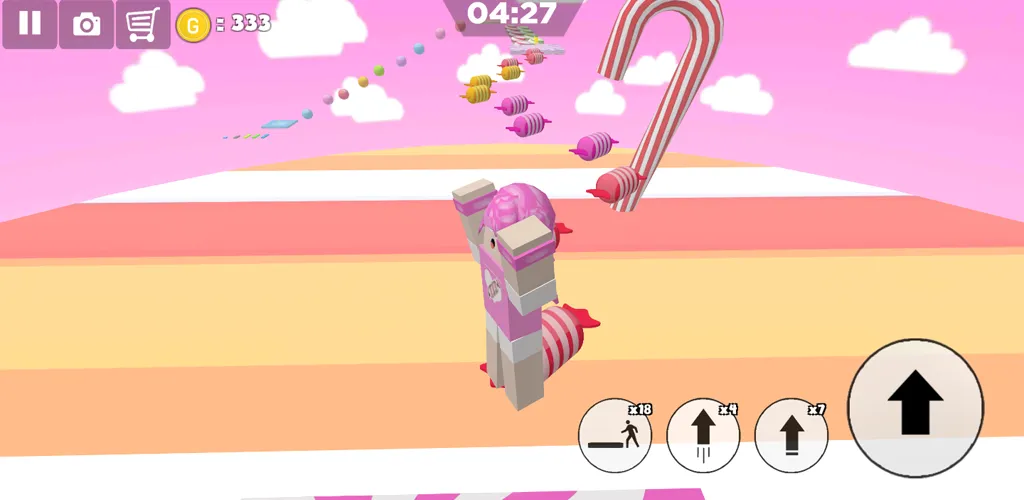 Candy Parkour Sweet girl — скриншот 5
