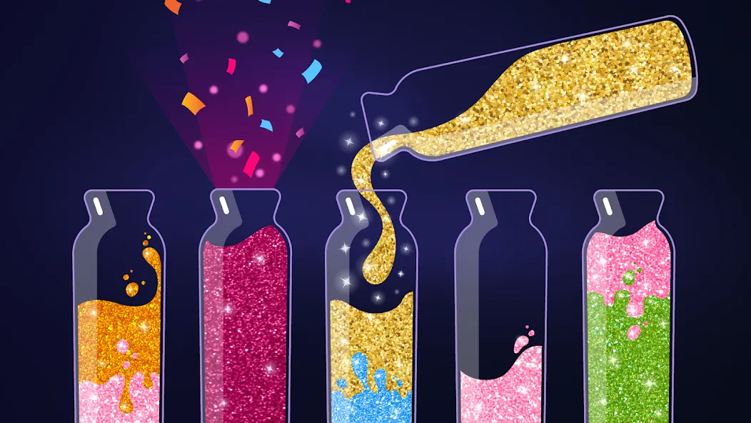 Get Color - Water Sort Puzzle — скриншот 1