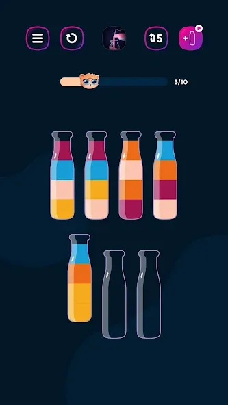 Get Color - Water Sort Puzzle — скриншот 3