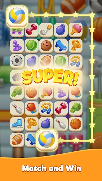 Tasty Match - Zen Connect — скриншот 3 Tasty Match - Zen Connect — скриншот 3