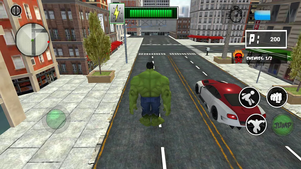 Monster Superhero: Green Fight — скриншот 5