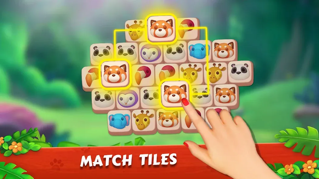 Zoo Tile - Match Puzzle Game — скриншот 4 Zoo Tile - Match Puzzle Game — скриншот 4