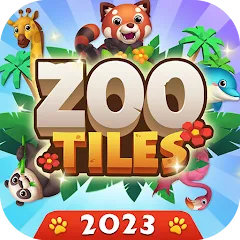 Zoo Tile - Match Puzzle Game — взломанная версия — Много денег и без рекламы