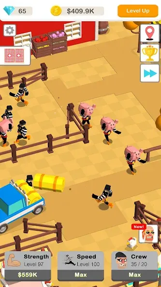 Idle Robbery — скриншот 2 Idle Robbery — скриншот 2