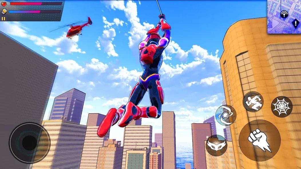 Spider Hero:Super City Hero — скриншот 1