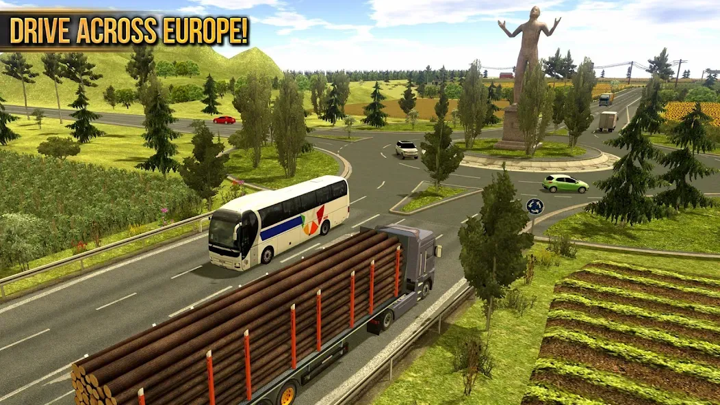 Truck Simulator : Europe — скриншот 3