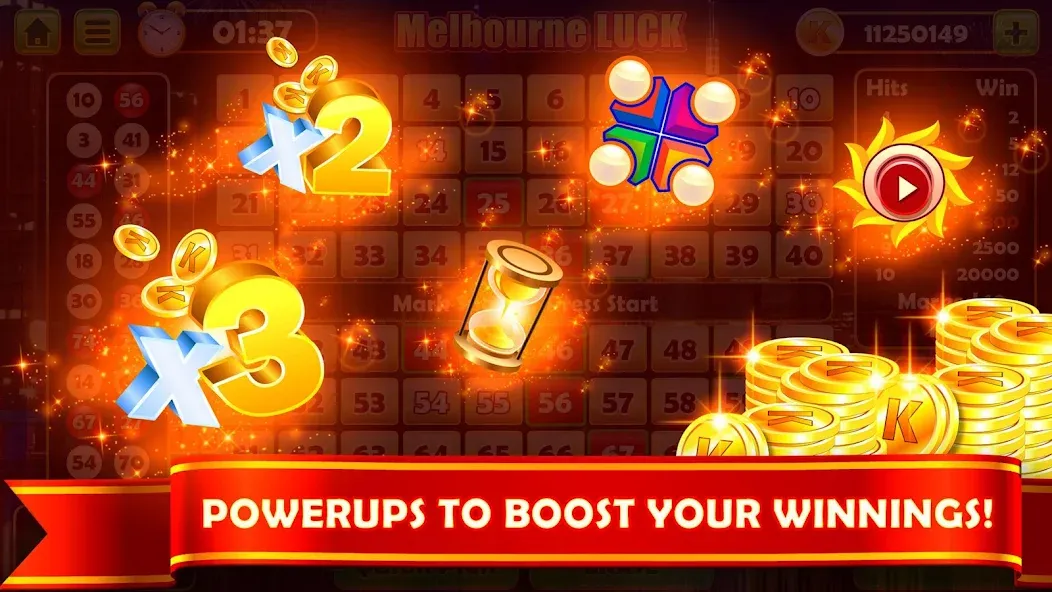 Keno Prime - Super 3X Payout — скриншот 5