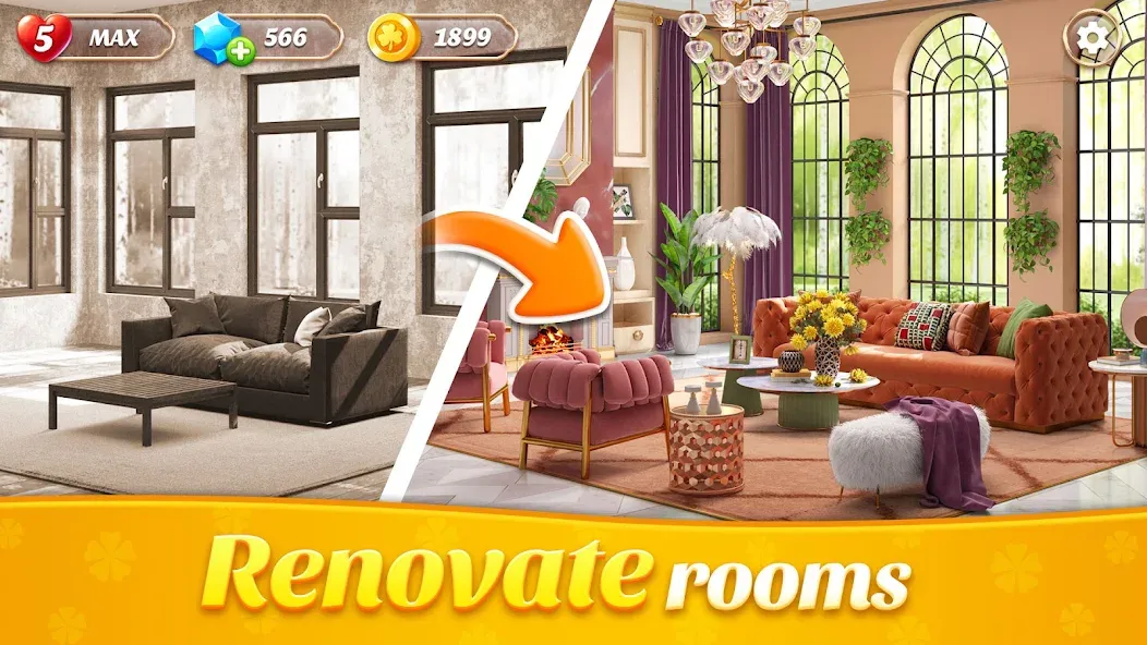 Space Decor : Villa — скриншот 1