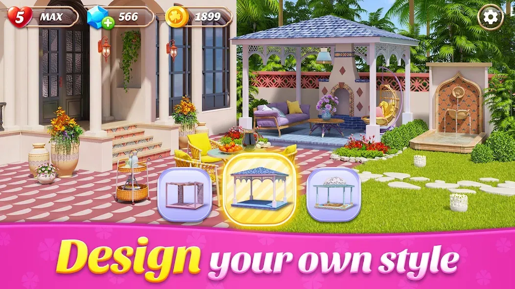 Space Decor : Villa — скриншот 2