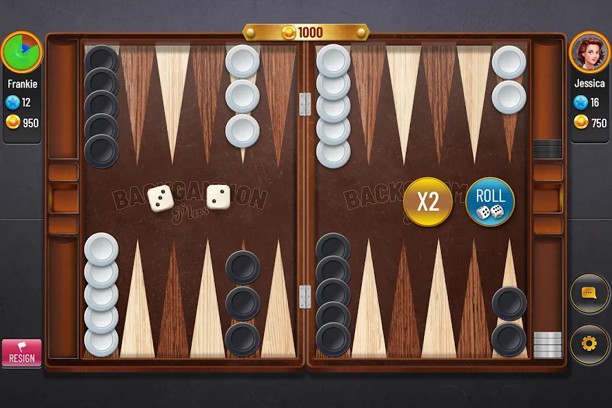 Backgammon Plus - Board Game — скриншот 1