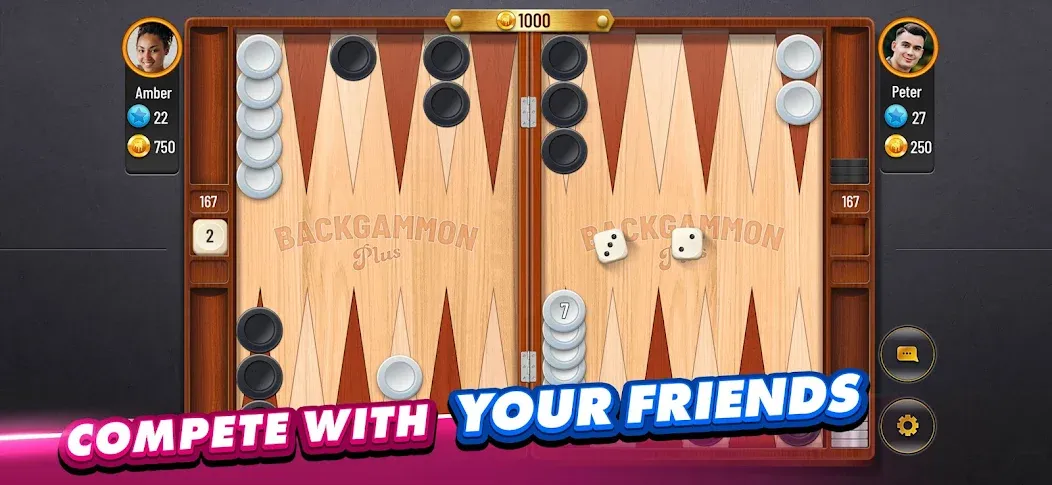 Backgammon Plus - Board Game — скриншот 2