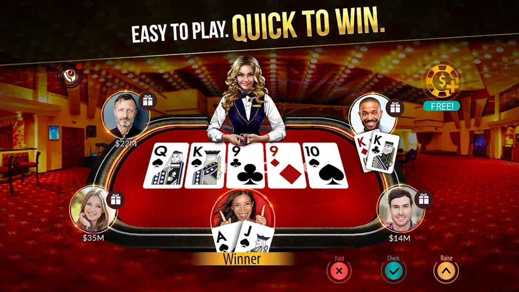 Zynga Poker ™ – Texas Holdem — скриншот 1 Zynga Poker ™ – Texas Holdem — скриншот 1