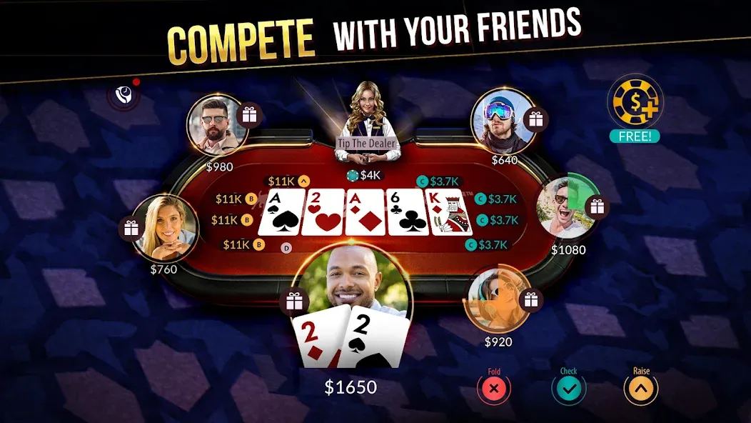 Zynga Poker ™ – Texas Holdem — скриншот 3 Zynga Poker ™ – Texas Holdem — скриншот 3