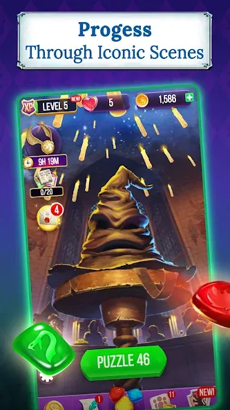 Harry Potter: Puzzles & Spells — скриншот 3 Harry Potter: Puzzles & Spells — скриншот 3