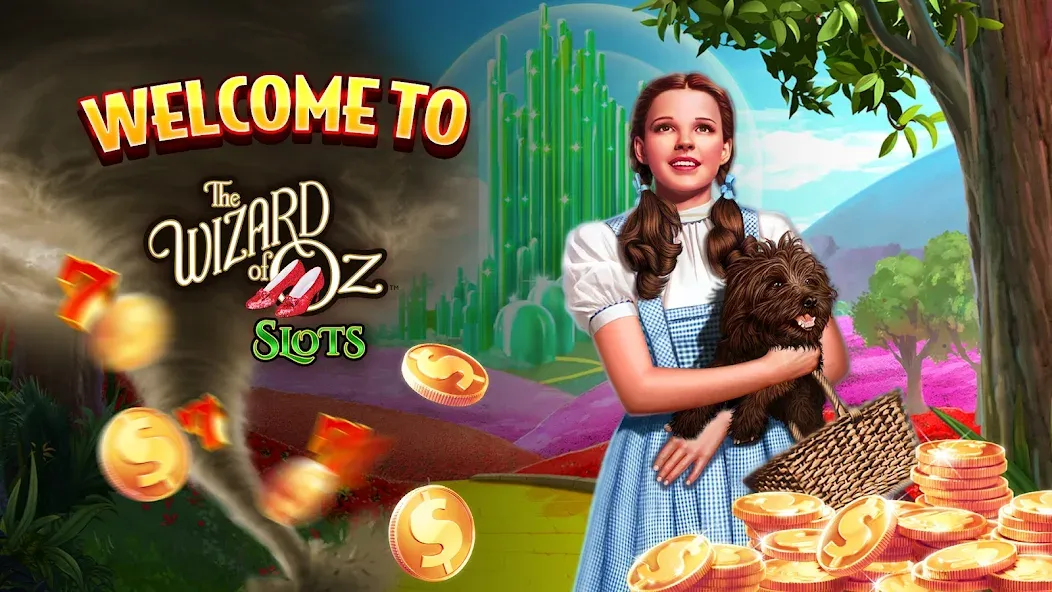 Wizard of Oz Slots Games — скриншот 1
