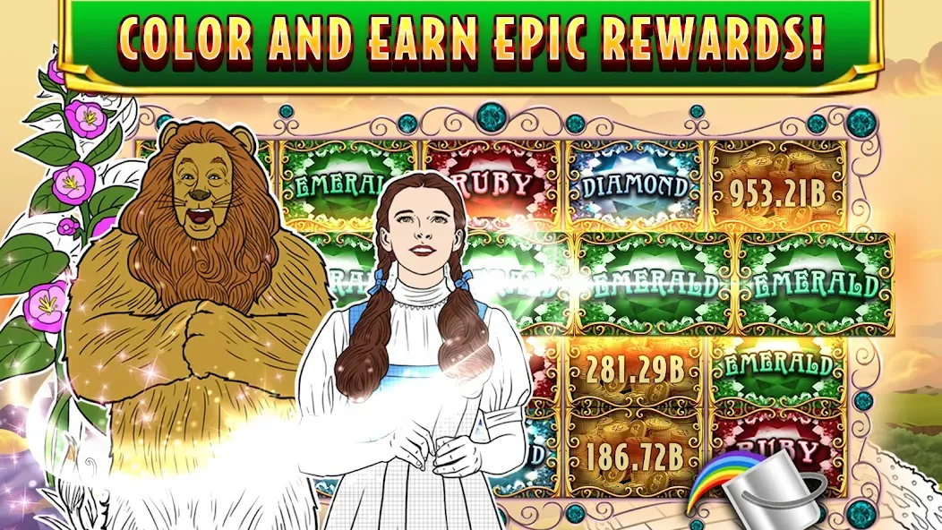 Wizard of Oz Slots Games — скриншот 5