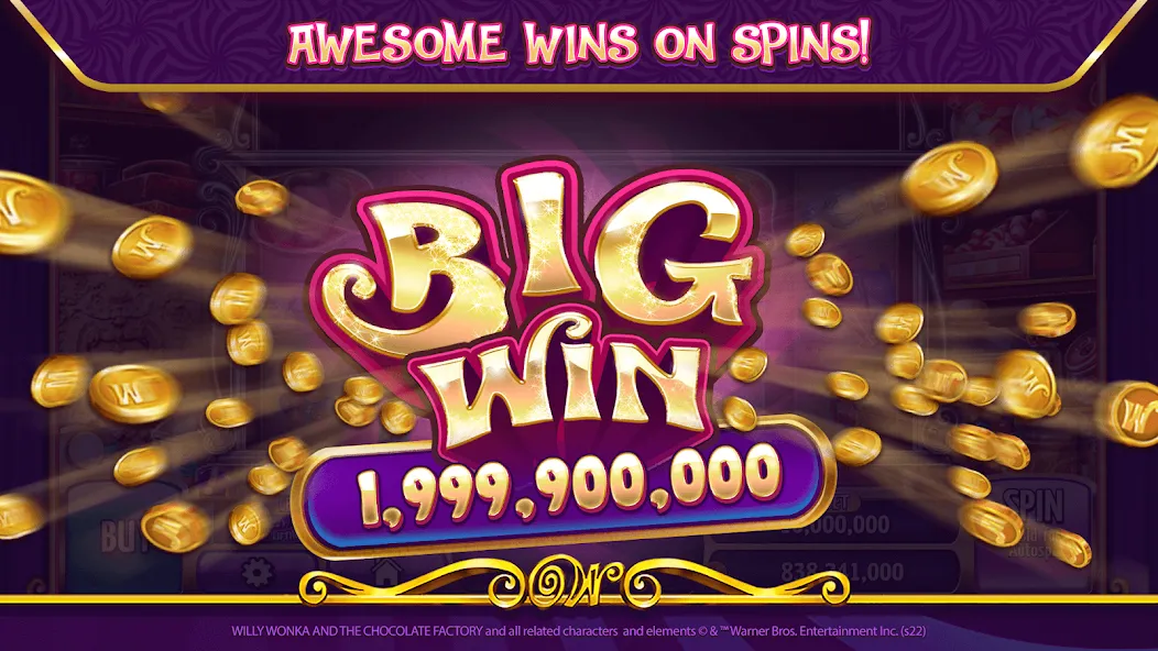 Willy Wonka Vegas Casino Slots — скриншот 2