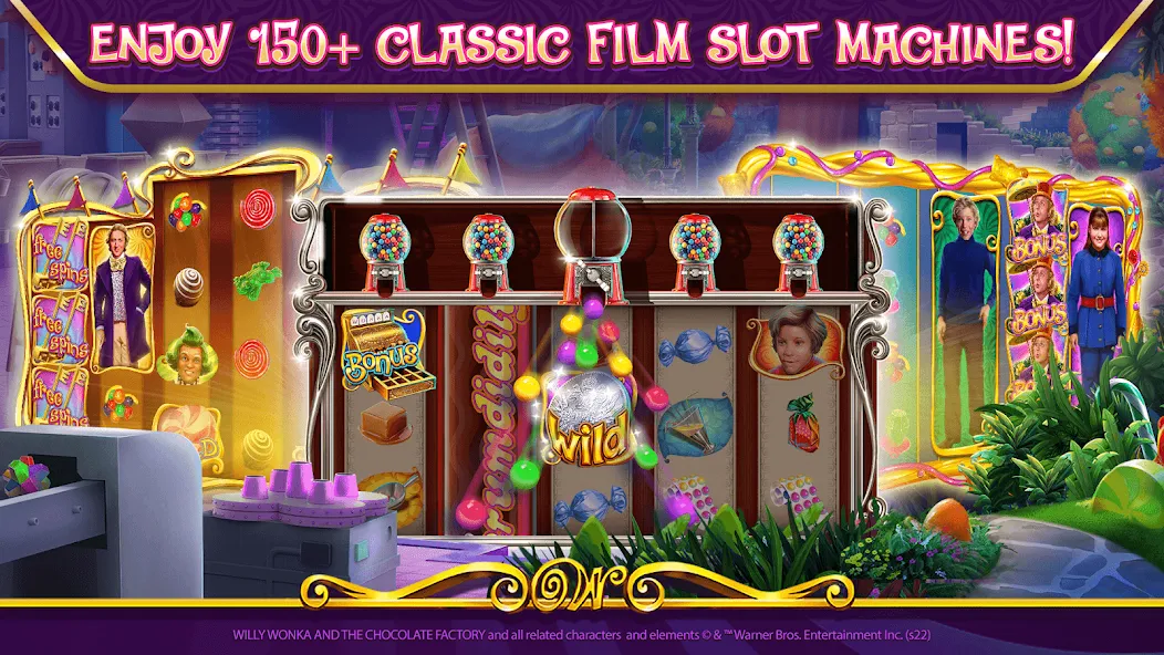 Willy Wonka Vegas Casino Slots — скриншот 3