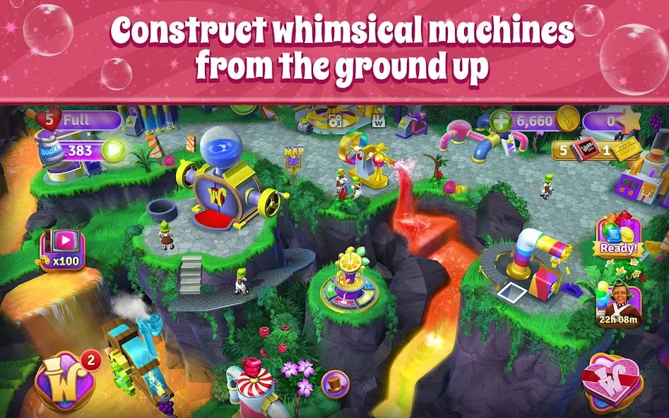 Wonka's World of Candy Match 3 — скриншот 2