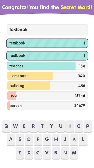 Contexto: Popular Words Game — скриншот 4