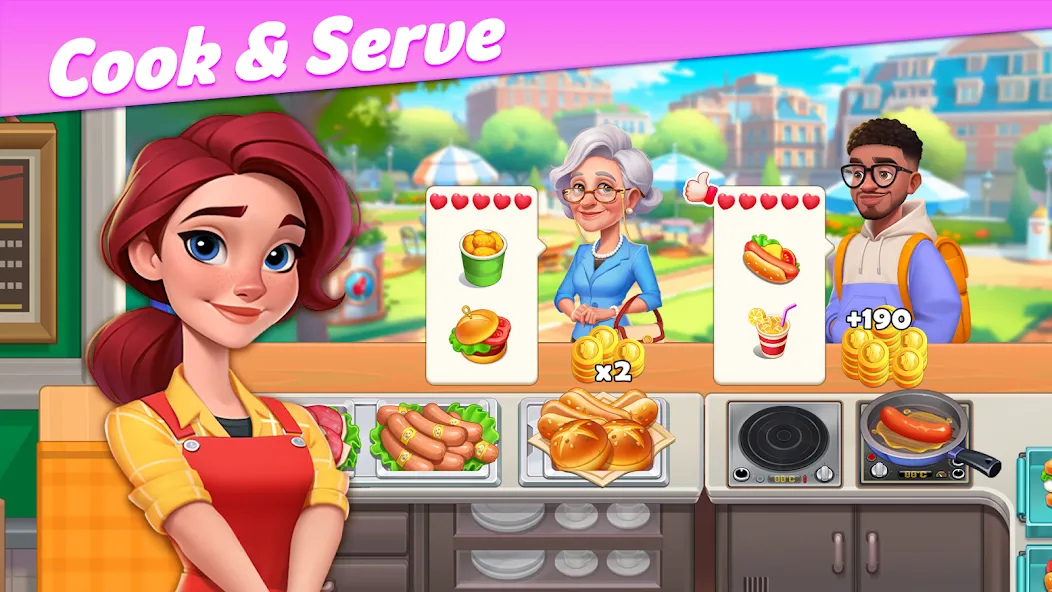 Restaurant Rescue - Food Games — скриншот 4