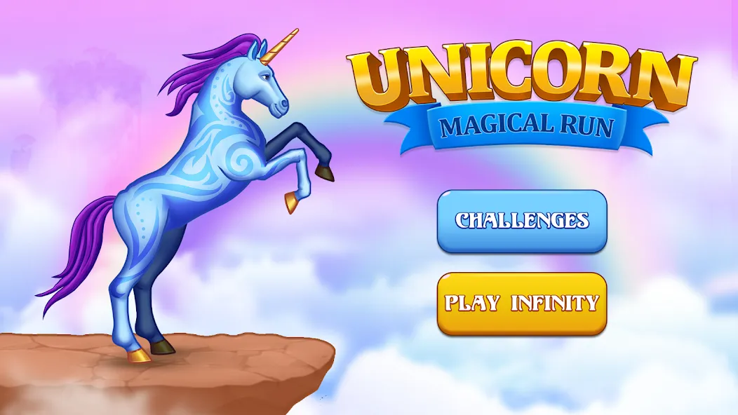 Unicorn Dash: Magical Run — скриншот 1